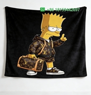 Louis Vuitton Throw Blankets